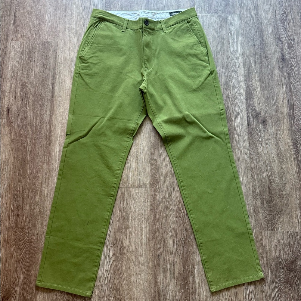 Bonobos Pesto Green Chinos